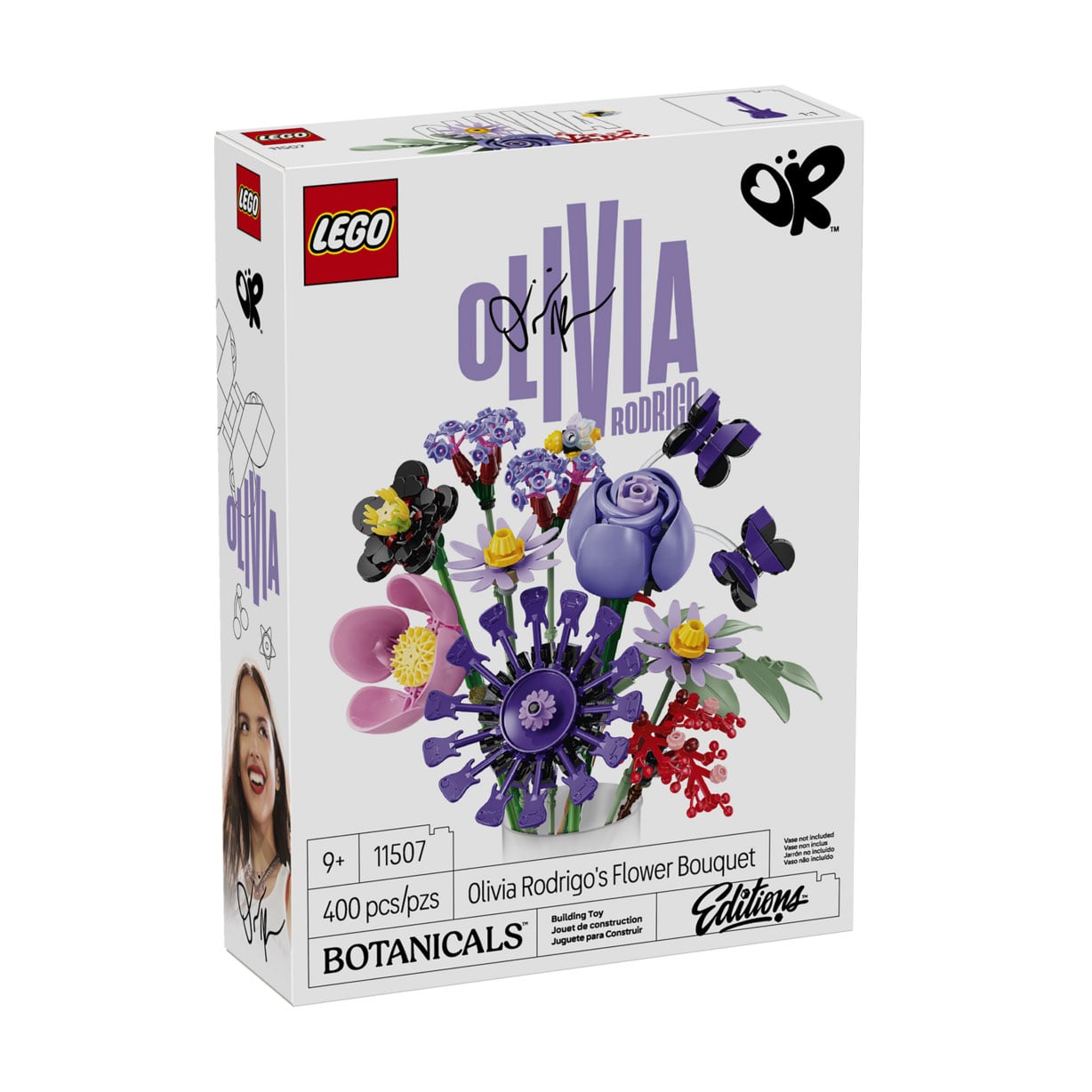 Конструктор LEGO Editions Botanicals Букет квітів Олівії Родріґо, від 9 років, 400 деталей (11507)